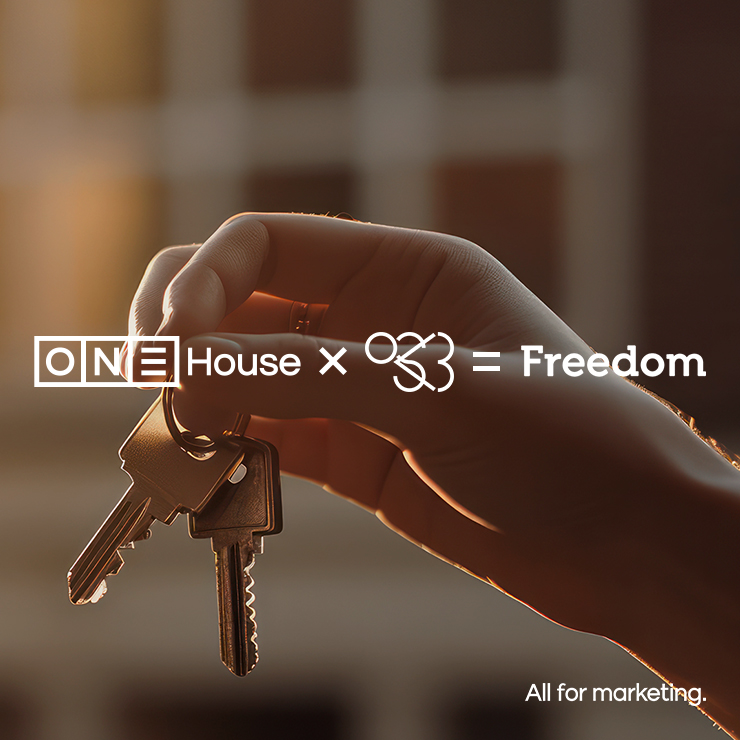 ONE House i&nbsp;oS3 z&nbsp;kampanią „Pewna droga do&nbsp;domu” dla biur nieruchomości Freedom