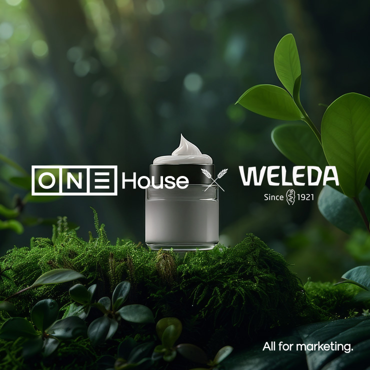 ONE House kontynuuje wieloletnią współpracę z&nbsp;marką Weleda, wchodząc w&nbsp;2025 rok z&nbsp;nowymi działaniami promocyjnymi